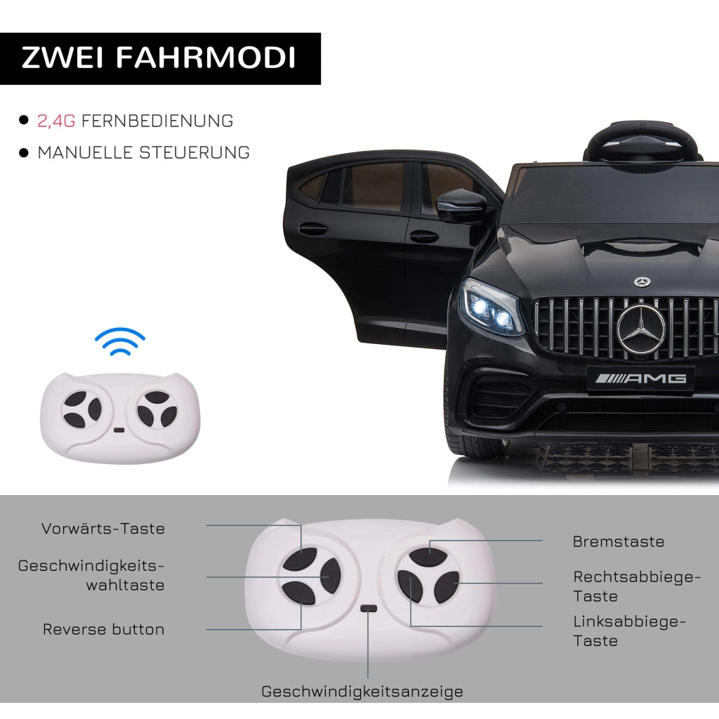 Auto Elettrica per Bambini 12V ¨C Xylo ¨C Con Telecomando 2,4G, Cintura Sicurezza, Nero