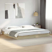 Giroletto senza Materasso Rovere Sonoma 180x200cm in Truciolato 842002
