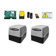 KIT AUTOMAZIONE DOPPIO MOTORE CANCELLO SCORREVOLE ELETTRICO 400KG 230V 220V