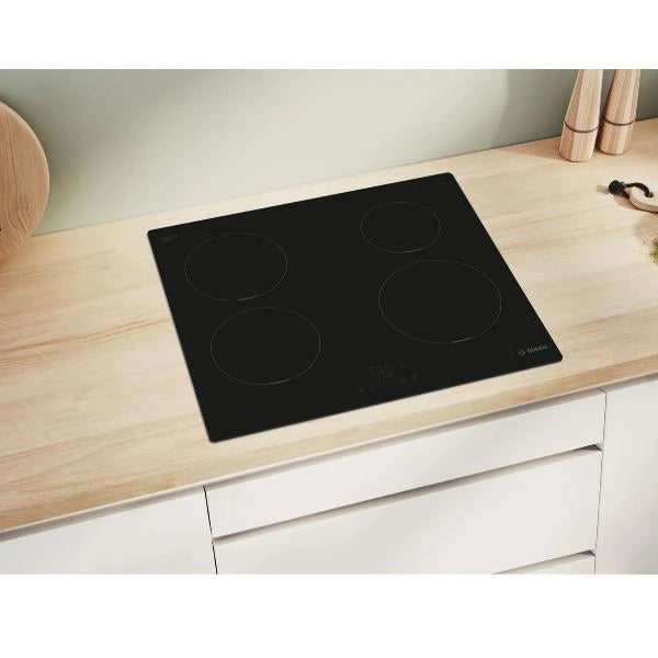 Piano Cottura A Induzione Bosch PUE611BB5J 4 Fuochi (L59,2xP52,2) Vetro Ceramica Nero