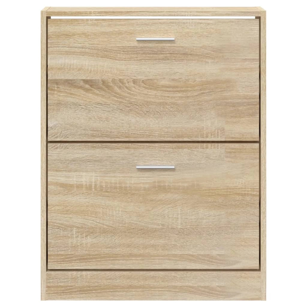 Scarpiera mobile contenitore per scarpe mobile per ingresso/corridoio/soggiorno 59 x 17 x 81 cm legno ingegnerizzato marrone 02_0021528
