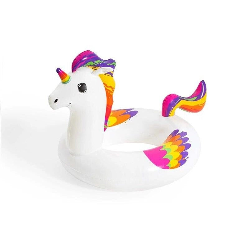 SALVAGENTE UNICORNO FANTASY 119X91CM PER PISCINA MARE