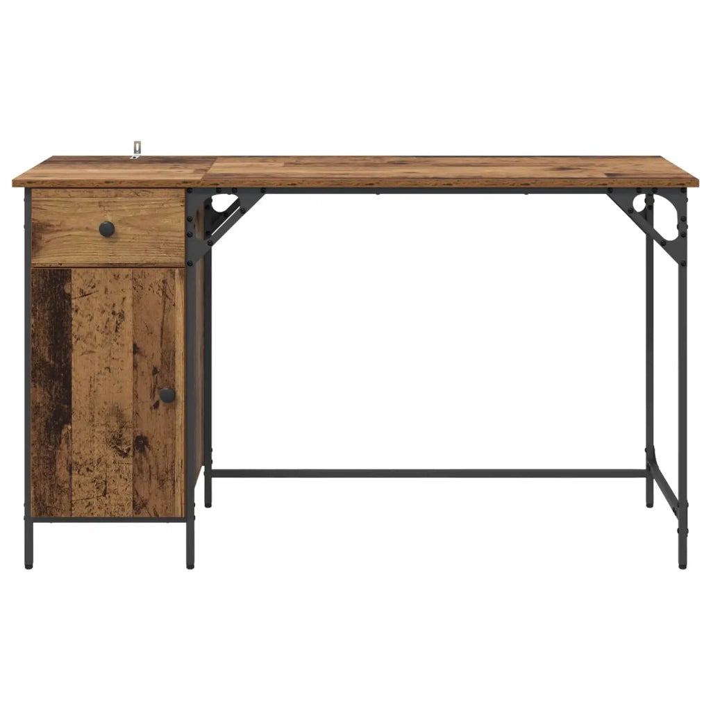 Scrivania per computer Legno vecchio 131 x 48 x 75 cm