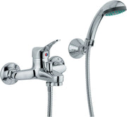 Rubinetto miscelatore vasca completo di flessibile