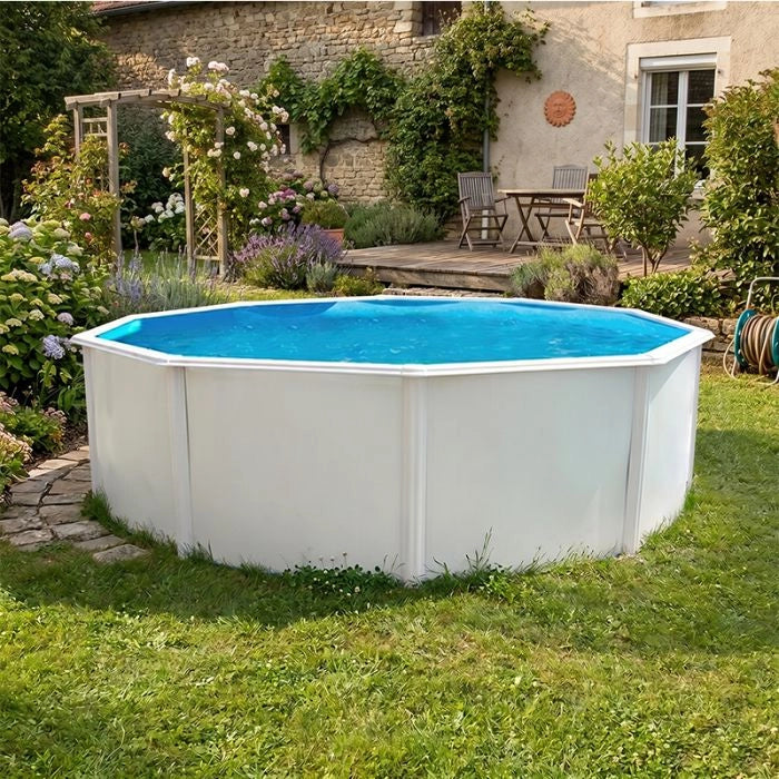 Piscina Fuori Terra Steelwhite -  4,60 X H.1,32 M - Kit Pro