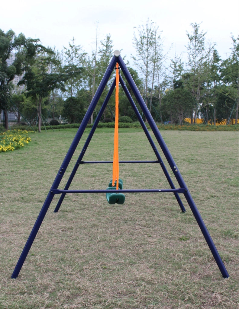 ALTALENA da esterno 259,08x187,96x180,34 cm in acciaio Blu+Verde