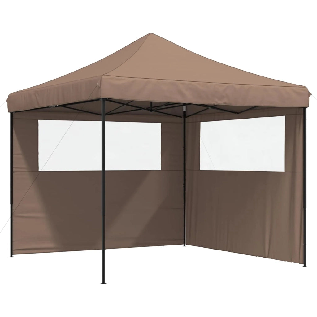 Tenda Party Marrone 292 x 292 x 315 cm Tessuto Oxford
