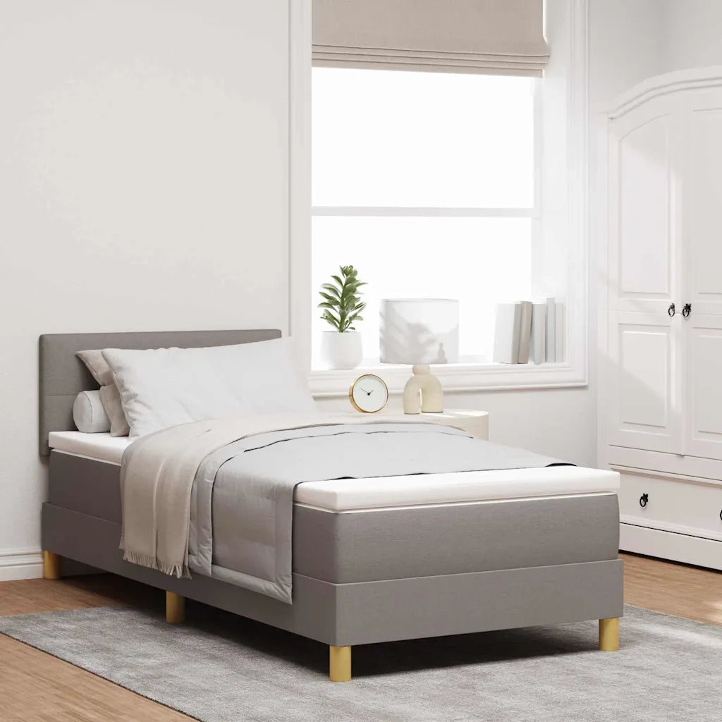 Letto a Sorgente LED con strisce LED Talpa 80 x 200 cm Tessuto 3342398