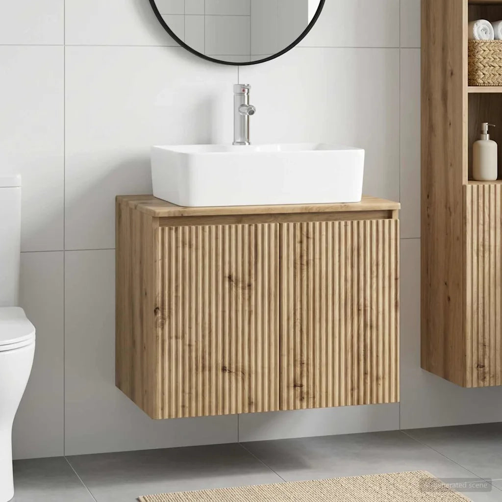 Set di mobili per il bagno Rovere Artigianale 3404329