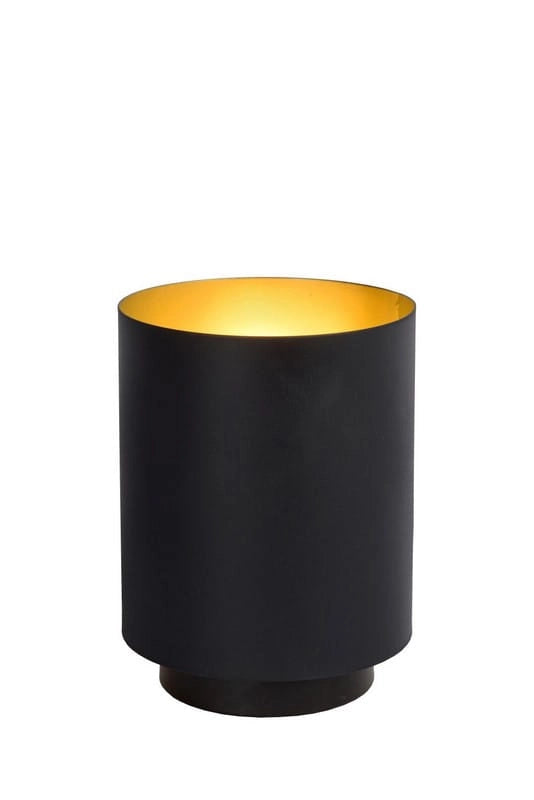 Lampada da tavolo Lucide Suzy in metallo nero/oro E14 40W