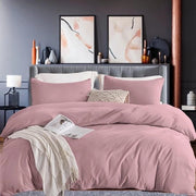 Set di coperte da letto 200x220 rosse - set di coperte da letto morbide e confortevoli, 200 x 220, set di 2 cuscini, 80 x 80 cm, copri cuscino con chiusura a raccordo