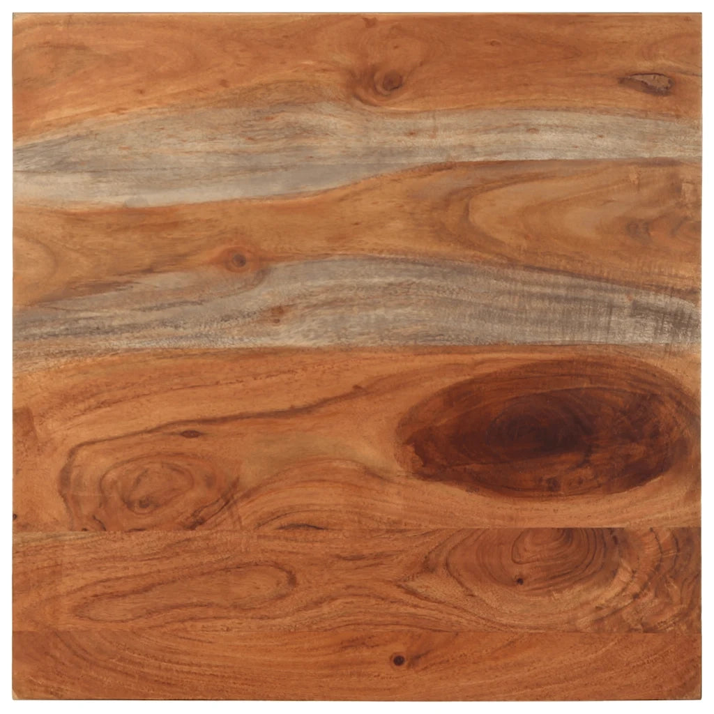 Tavolino da Caffè 60x60x35 cm in Legno Massello di Acacia 4102374