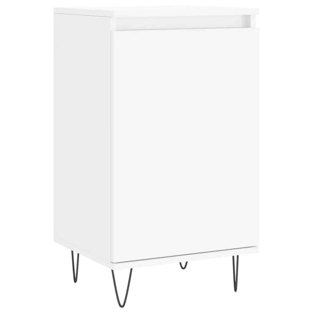 Credenza Bianca 40x35x70 cm in Legno Multistrato 831052