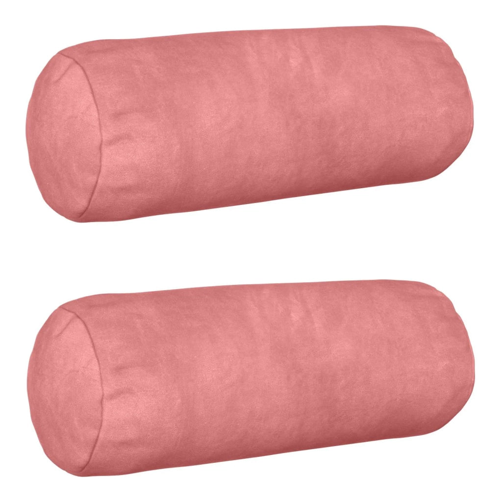Cuscino con cuscino HEERLEN 2 pz Rosa Velluto 929993