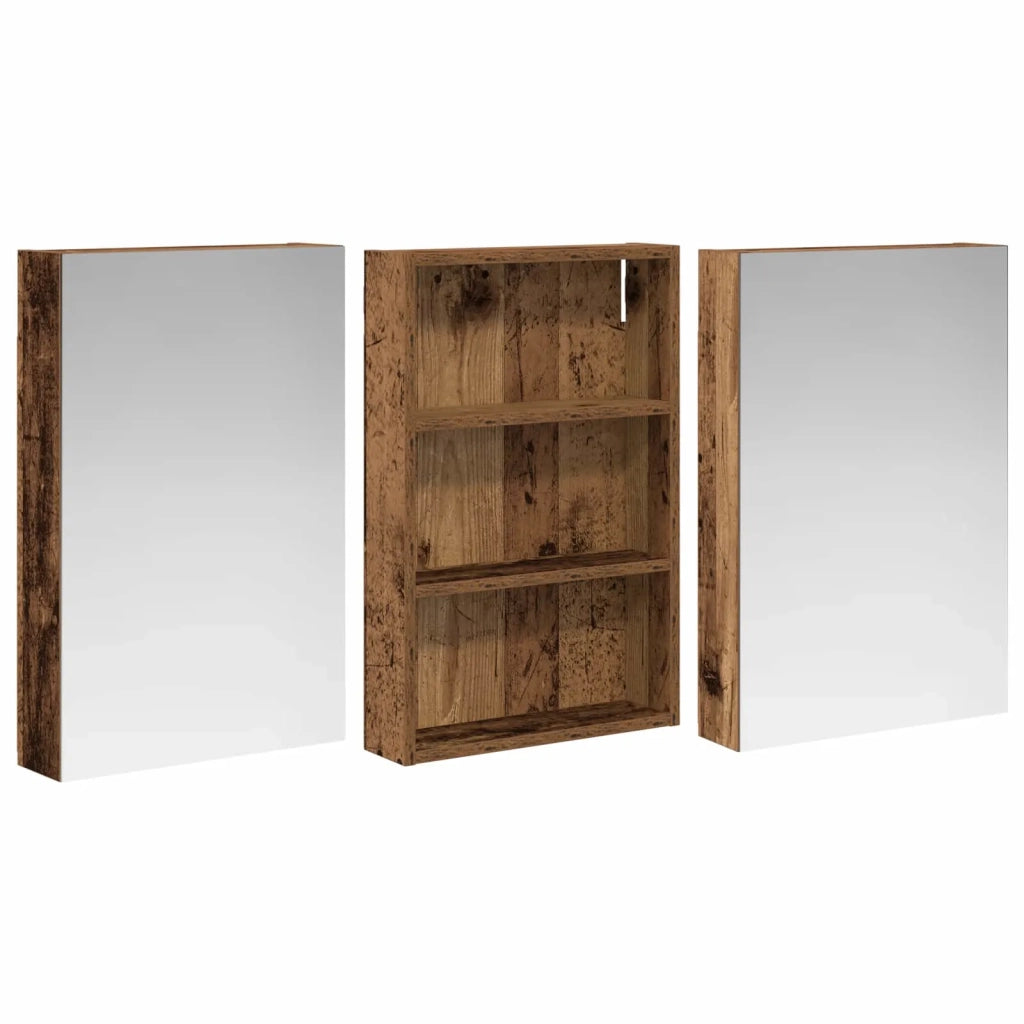 Set di Armadi da Bagno 3 pz 120 x 10,5 x 60,5 cm 3403734
