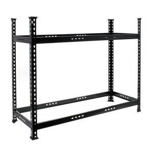 Scaffale portagomme professionale 101x120x44cm per 6-8 pneumatici Max 150 kg altezza regolabile