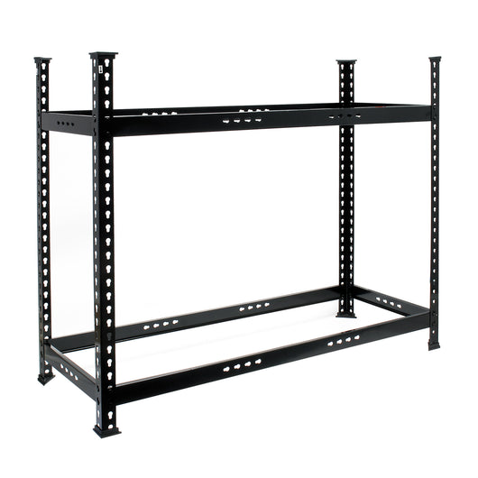 Scaffale portagomme professionale 101x120x44cm per 6-8 pneumatici Max 150 kg altezza regolabile