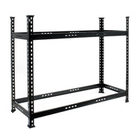 Scaffale portagomme professionale 101x120x44cm per 6-8 pneumatici Max 150 kg altezza regolabile