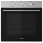 Whirlpool OMK38HU0X 71 L A Nero, Acciaio inox