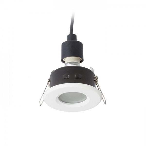 Faretto lampada APRIORI bianco vetro satinato 230V GU10 35W IP54