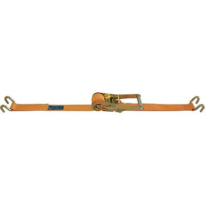 CINGHIA A TRAZIONE 2 SPONDE + CRIC 8182S ROBUR  L.MT 8,5 H.MM 50 KG 2000