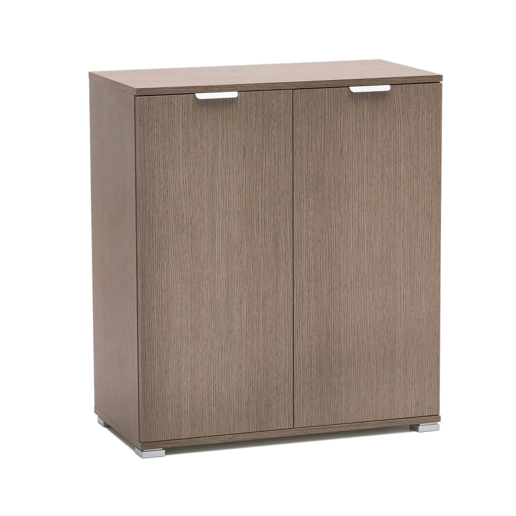 MOBILETTO CON 2 ANTE IN ROVERE GRIGIO 75 X 38 X H85 CM