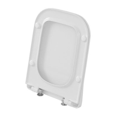Copriwater compatibile Metropolitan bianco modello slim con chiusura rallentata