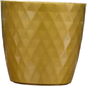 Vaso di Fiori in Oro - Ideale per le Piante - 1 pezzo - 180x170 mm - Ceramica