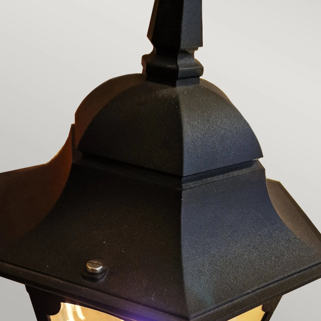Lampada da esterno a stelo E27 60W Chapel Elstead nera