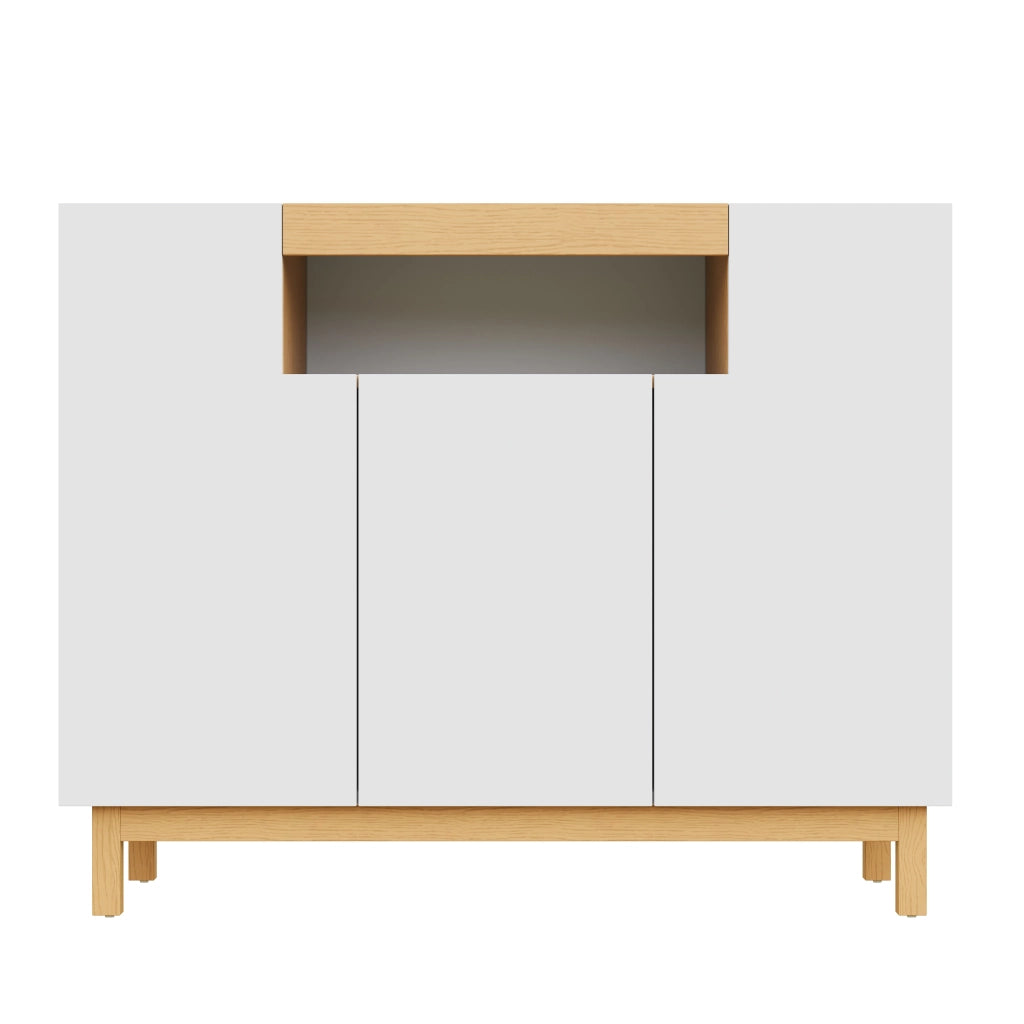 Credenza 3 Ante ¨C Xylo ¨C Soggiorno e Sala da Pranzo, Mobile Contenitore Multifunzione