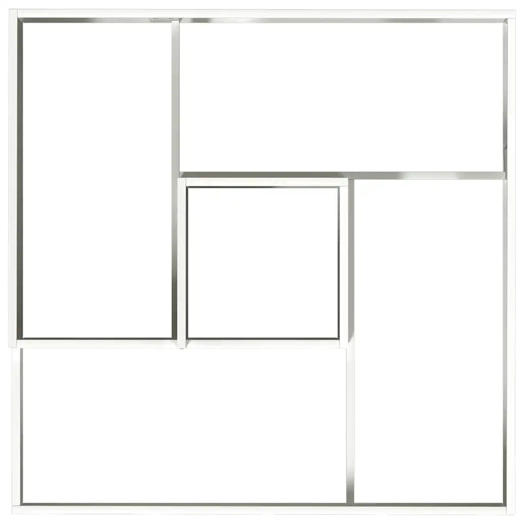 Vaso da giardino Bianco 100 x 100 x 50 cm 873586