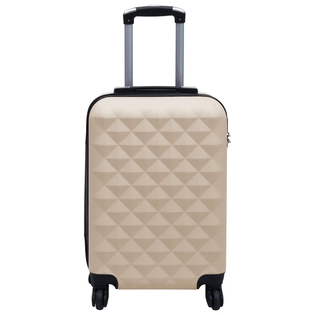 Trolley a Custodia Rigida Oro ABS CFW4859879