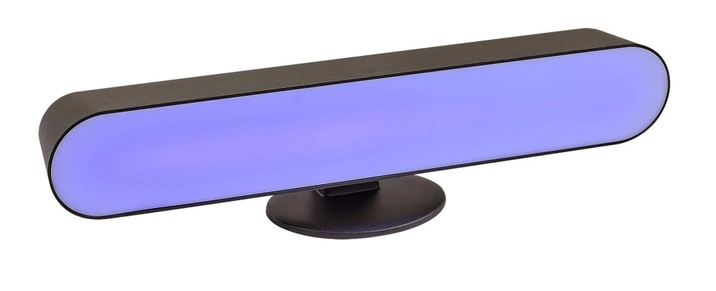 Lampada RGB con telecomando USB ricaricabile nera LED 3W Rabalux