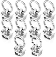 Accessori di fissaggio per veicoli - 10 pezzi - Fissaggi finali - Sistemi di guida aerei - Veicoli commerciali/camper - Meccanismo di assorbimento di sussulto - Installazione rapida - Fissaggi di sicurezza