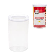 MA MAISON CLEAR AND FRESH CONTENITORE RETTANGOLARE TRASPARENTE CON COPERCHIO BIANCO 1 LT