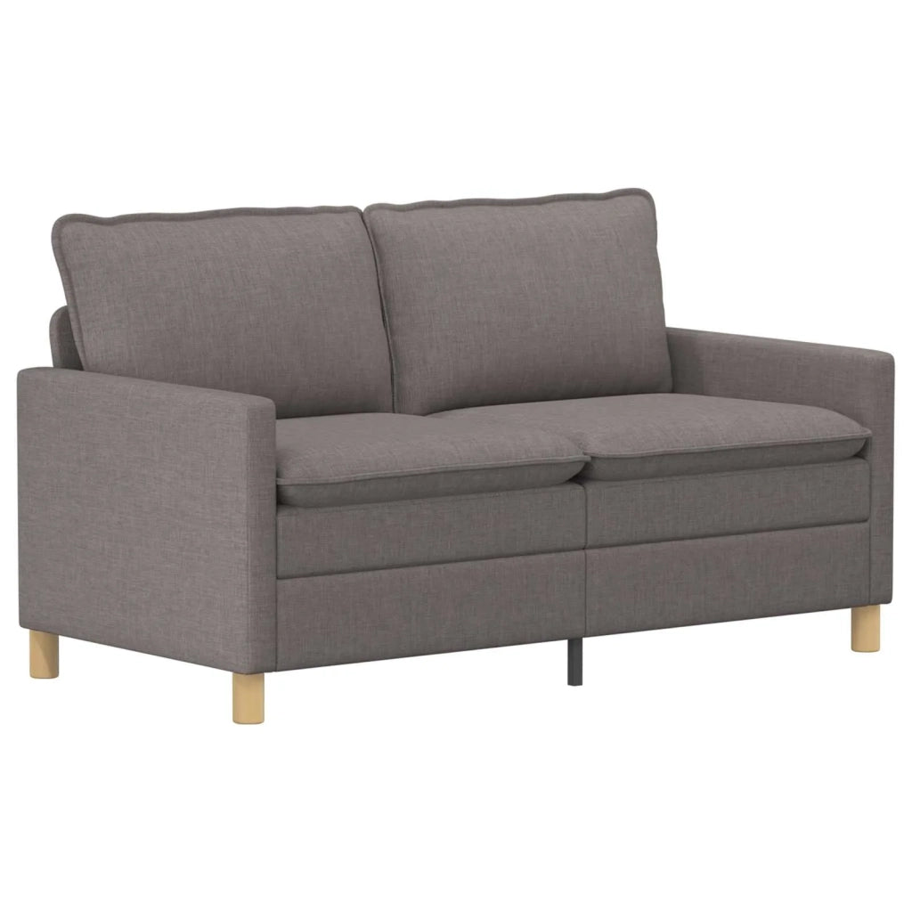 Set di divani 2 pz Tortora Tessuto 3417064