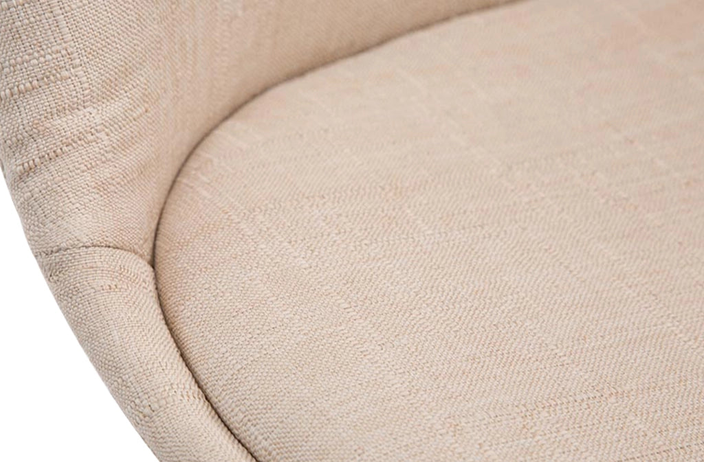 Sedia Borneo Tessuto V2 crema,natura