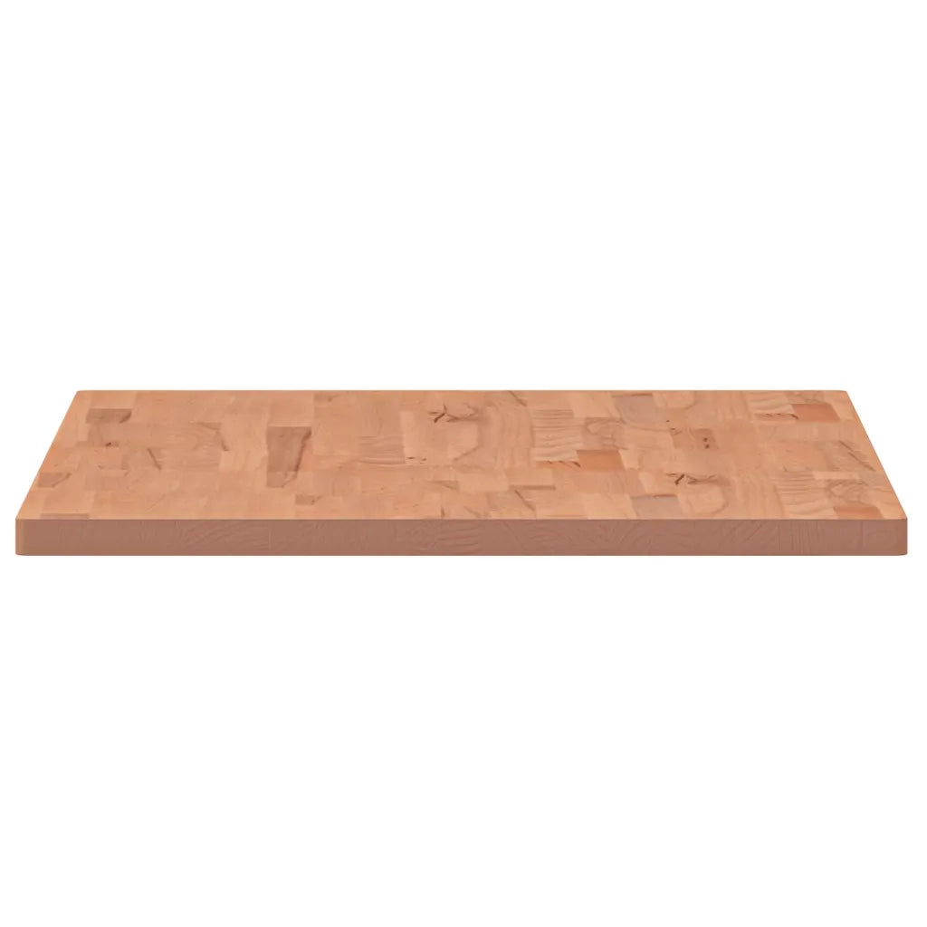 Piano Bagno 100x60x2,5 cm in Legno Massello di Faggio CFW6137744