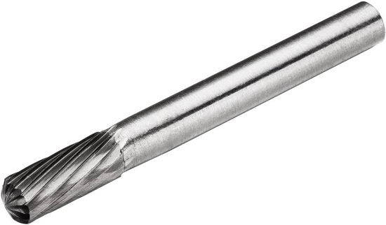 Strumento per Smerigliatura - Cilindro Rotante in Carburo di Wolframio, Testa 6mm, Alloggio 6mm