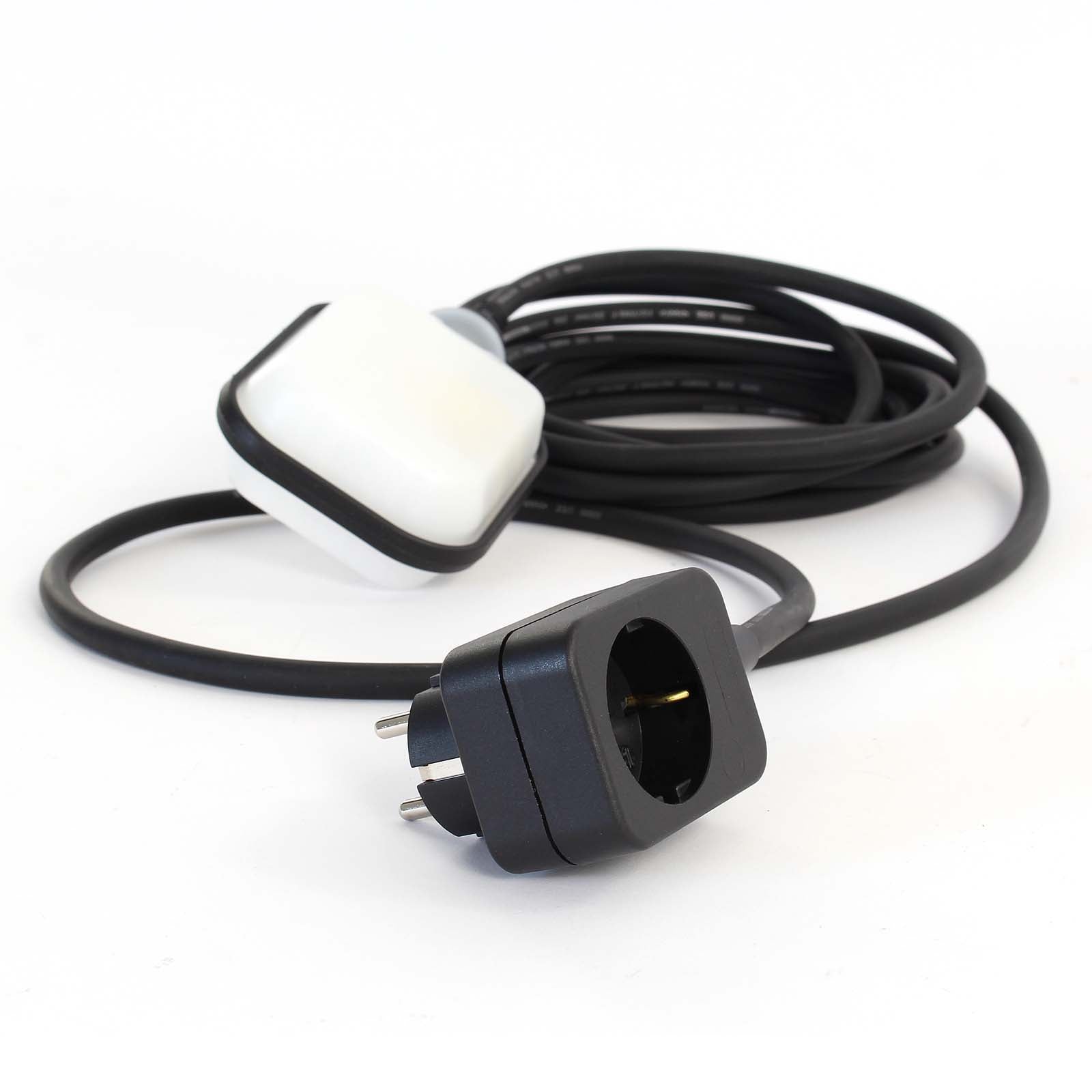 Interruttore a galleggiante antitrabocco per laghetti con cavo da 5m