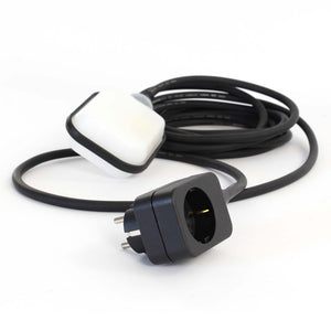 Interruttore a galleggiante antitrabocco per laghetti con cavo da 5m