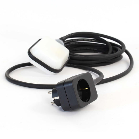 Interruttore a galleggiante antitrabocco per laghetti con cavo da 5m