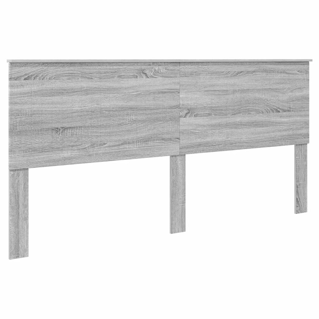 Struttura del letto Grigio Sonoma 200 x 200 cm Pino massello 3410970