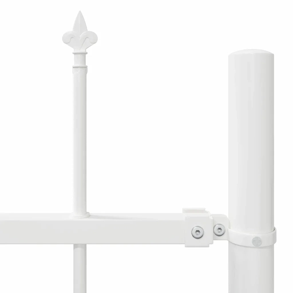 Recinzione per Giardino 9 pcs Bianco 15,3 x 1,5 m 3334182