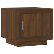 Tavolino da salotto | Tavolino da caff¨¨ | Tavolino da Soggiorno Rovere Marrone 51x50x45cm Legno Multistrato