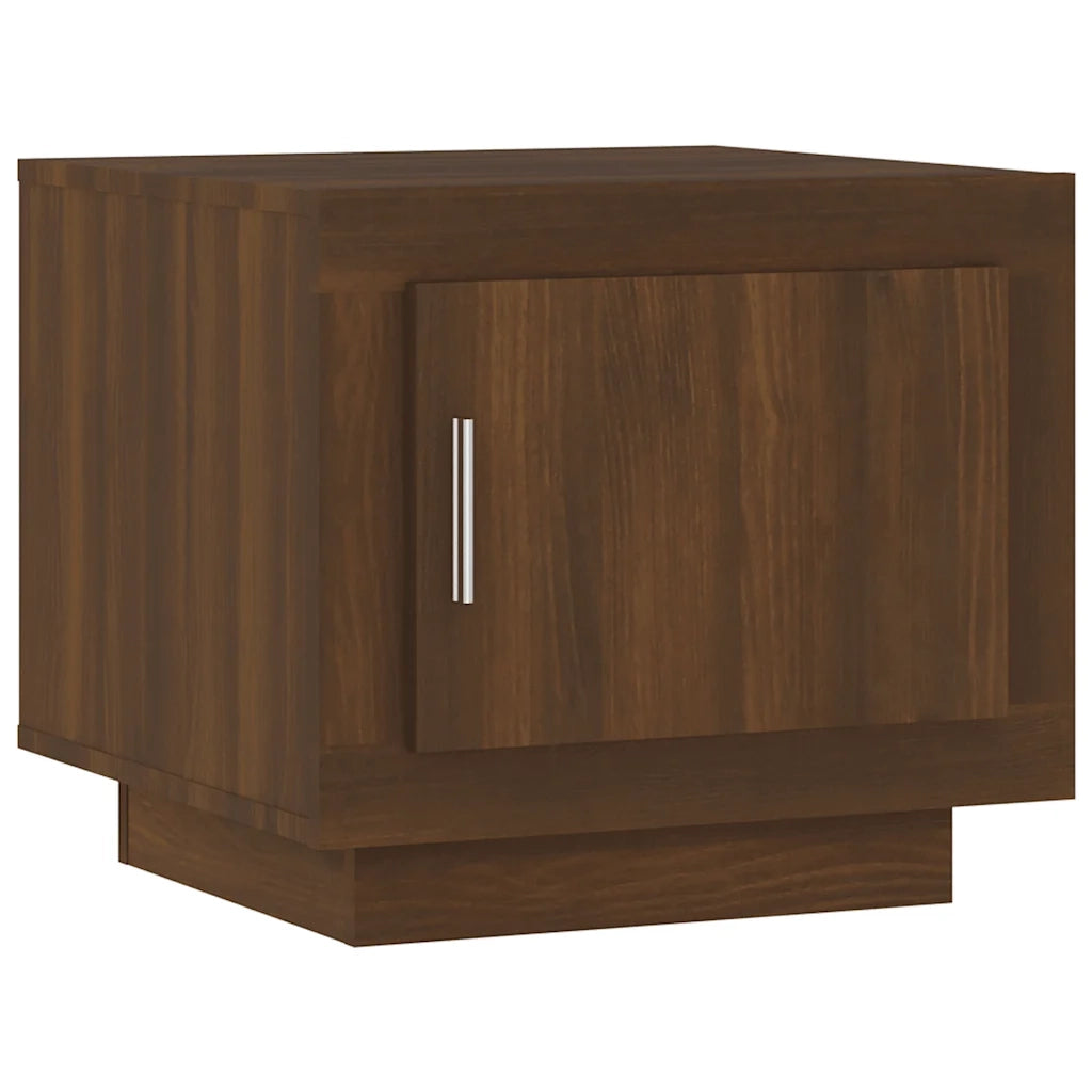 Tavolino da salotto | Tavolino da caff¨¨ | Tavolino da Soggiorno Rovere Marrone 51x50x45cm Legno Multistrato