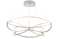 Lampada pendente Modern in Metallo Weave Nickel