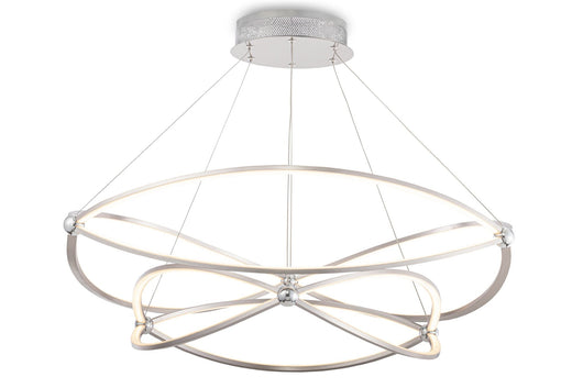 Lampada pendente Modern in Metallo Weave Nickel