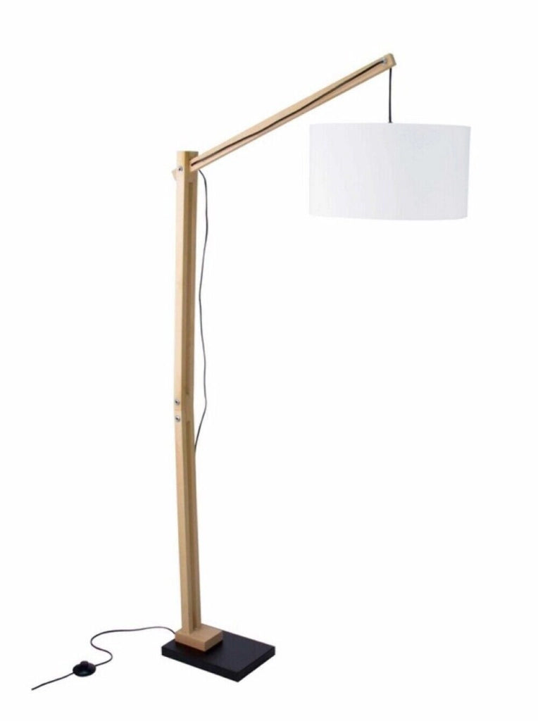 Piantana Luce Lampada Naturale Bianco Altezza 180 Bizzotto - Bizzotto