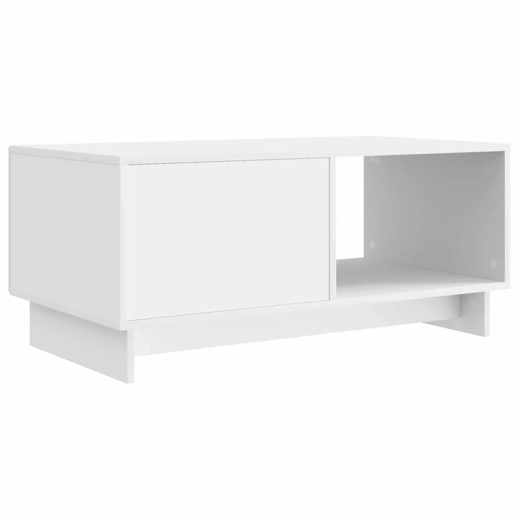 Tavolino da salotto Bianco 90 x 50 x 40 cm Legno ingegnerizzato 894035